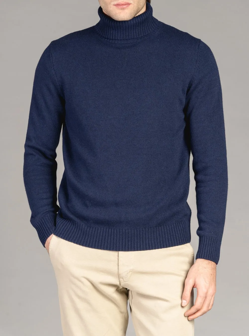 Maglia Collo Alto in Lana Cashmere - Finesse