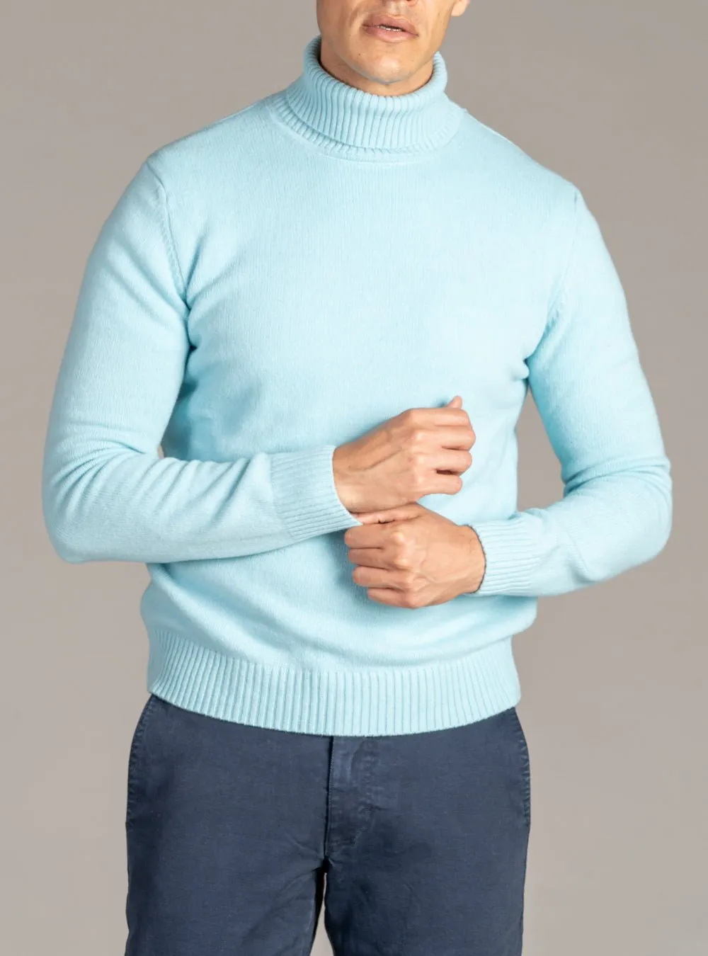 Maglia Collo Alto in Lana Cashmere - Finesse
