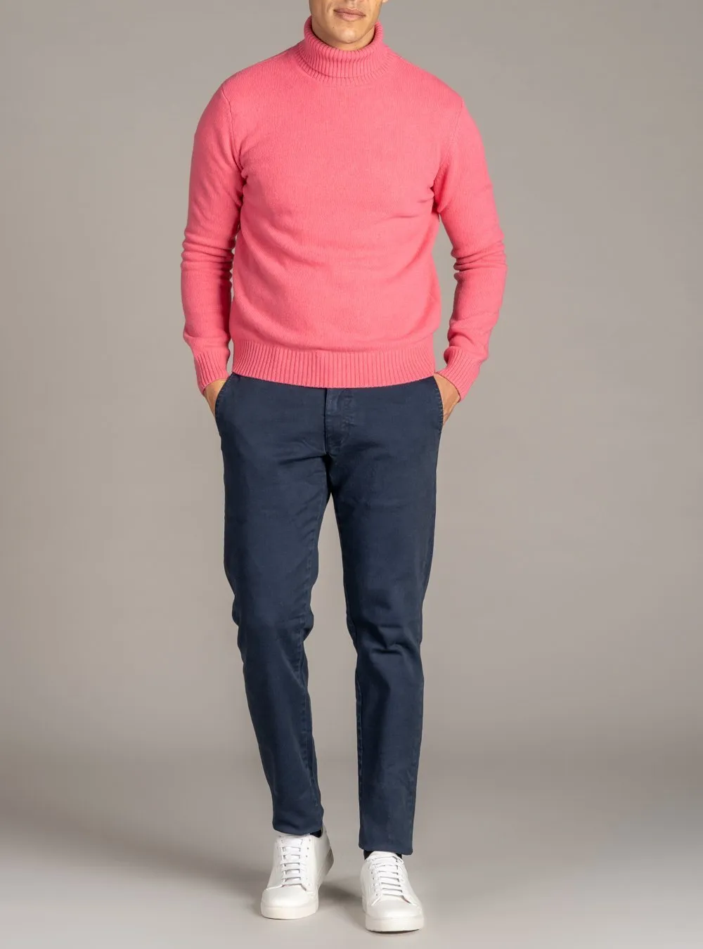 Maglia Collo Alto in Lana Cashmere - Finesse
