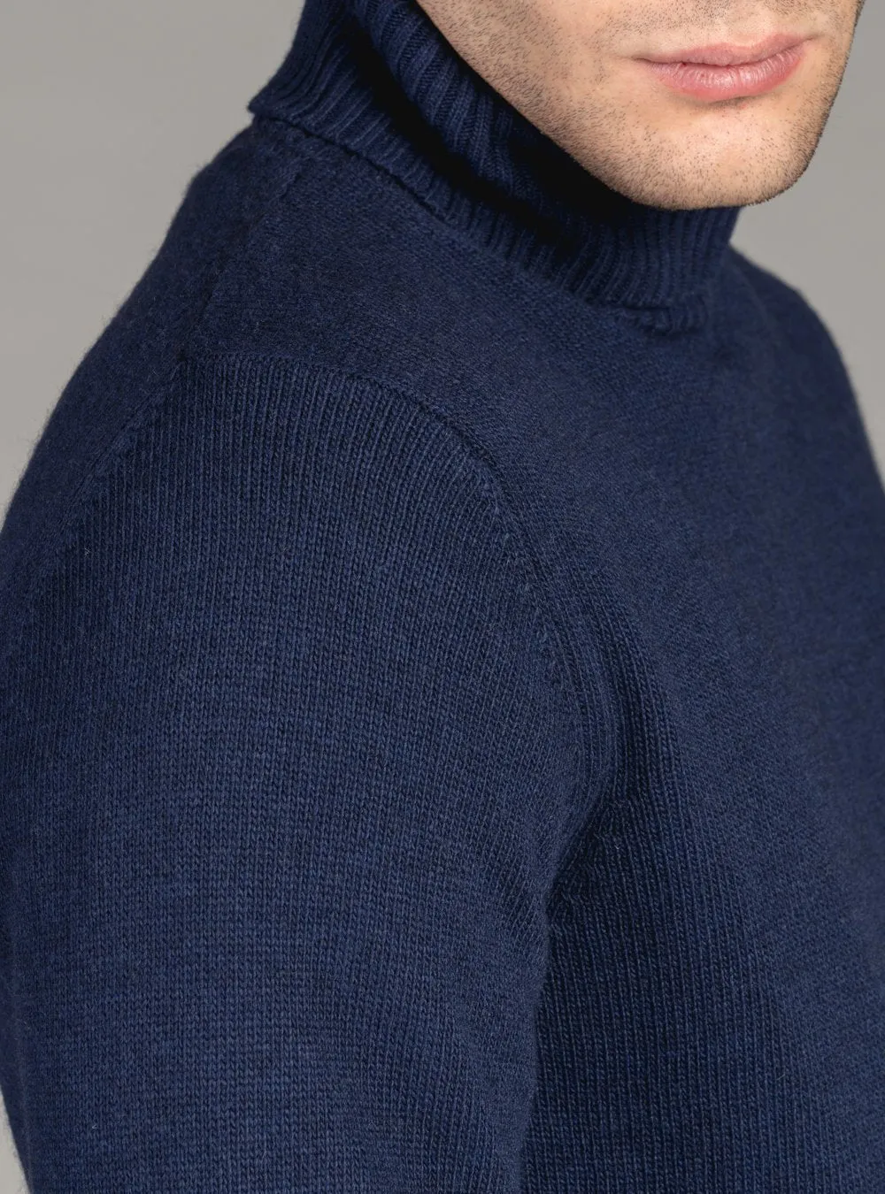 Maglia Collo Alto in Lana Cashmere - Finesse