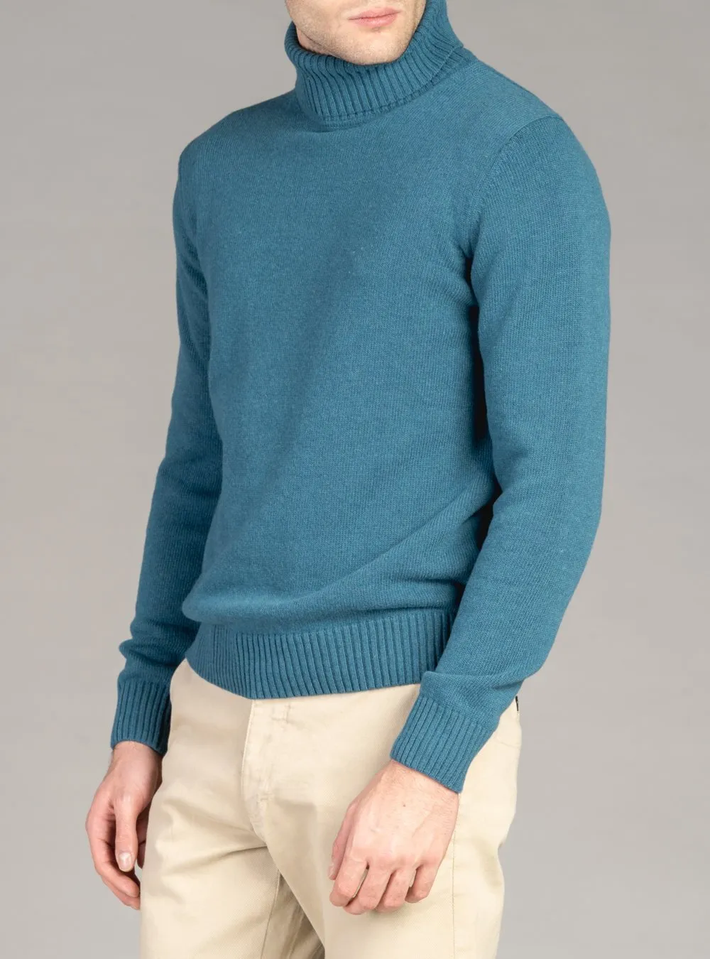 Maglia Collo Alto in Lana Cashmere - Finesse