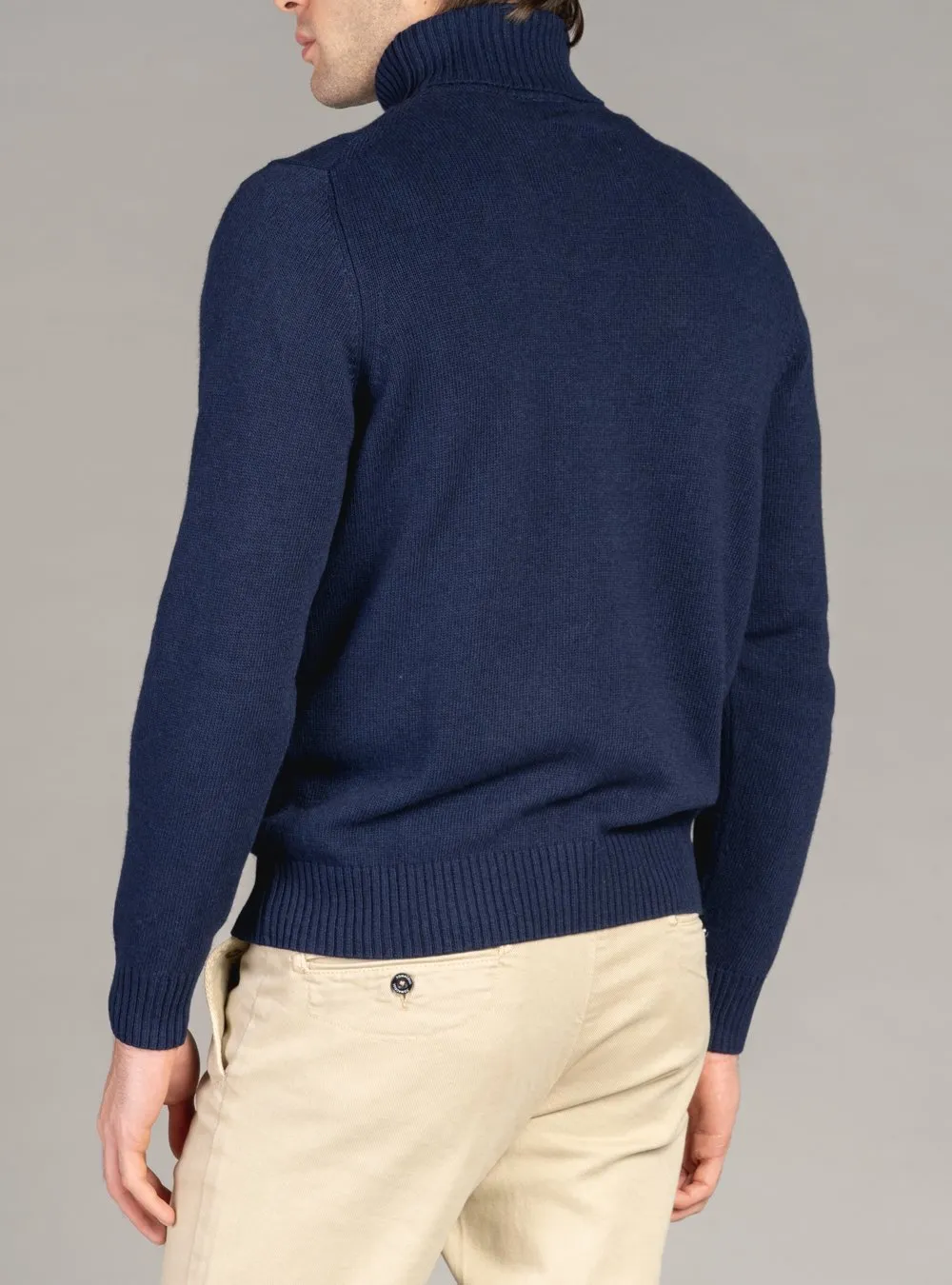 Maglia Collo Alto in Lana Cashmere - Finesse
