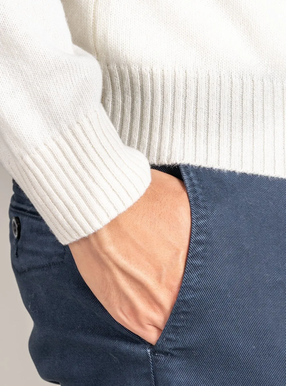 Maglia Collo Alto in Lana Cashmere - Finesse