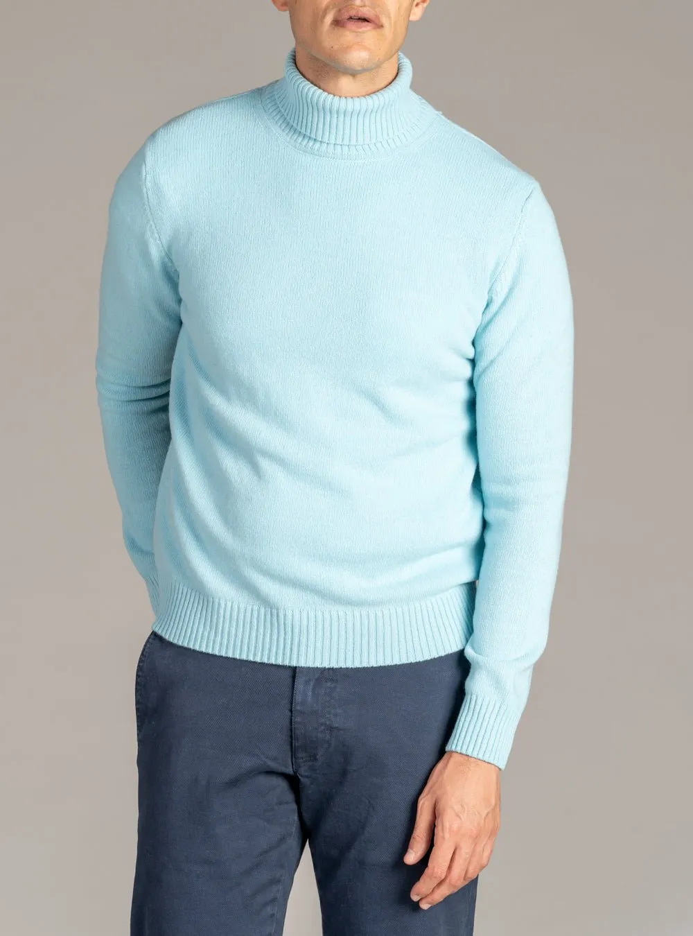 Maglia Collo Alto in Lana Cashmere - Finesse