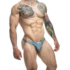 MaleBasics JUSTIN   SIMON Classic Tanga Metal Green M