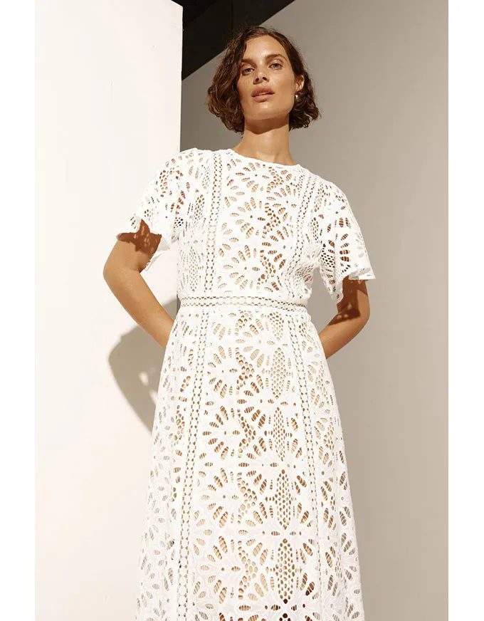 Medal Dress Porcelain Broderie
