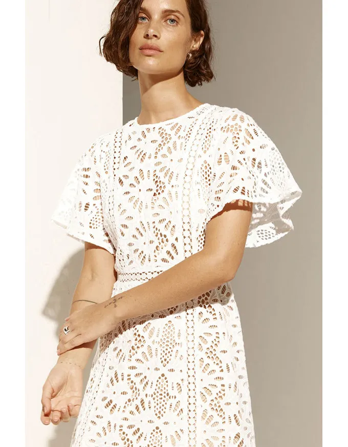 Medal Dress Porcelain Broderie
