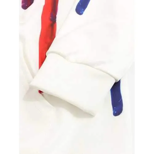 Mens Colorful Graffiti Hoodies