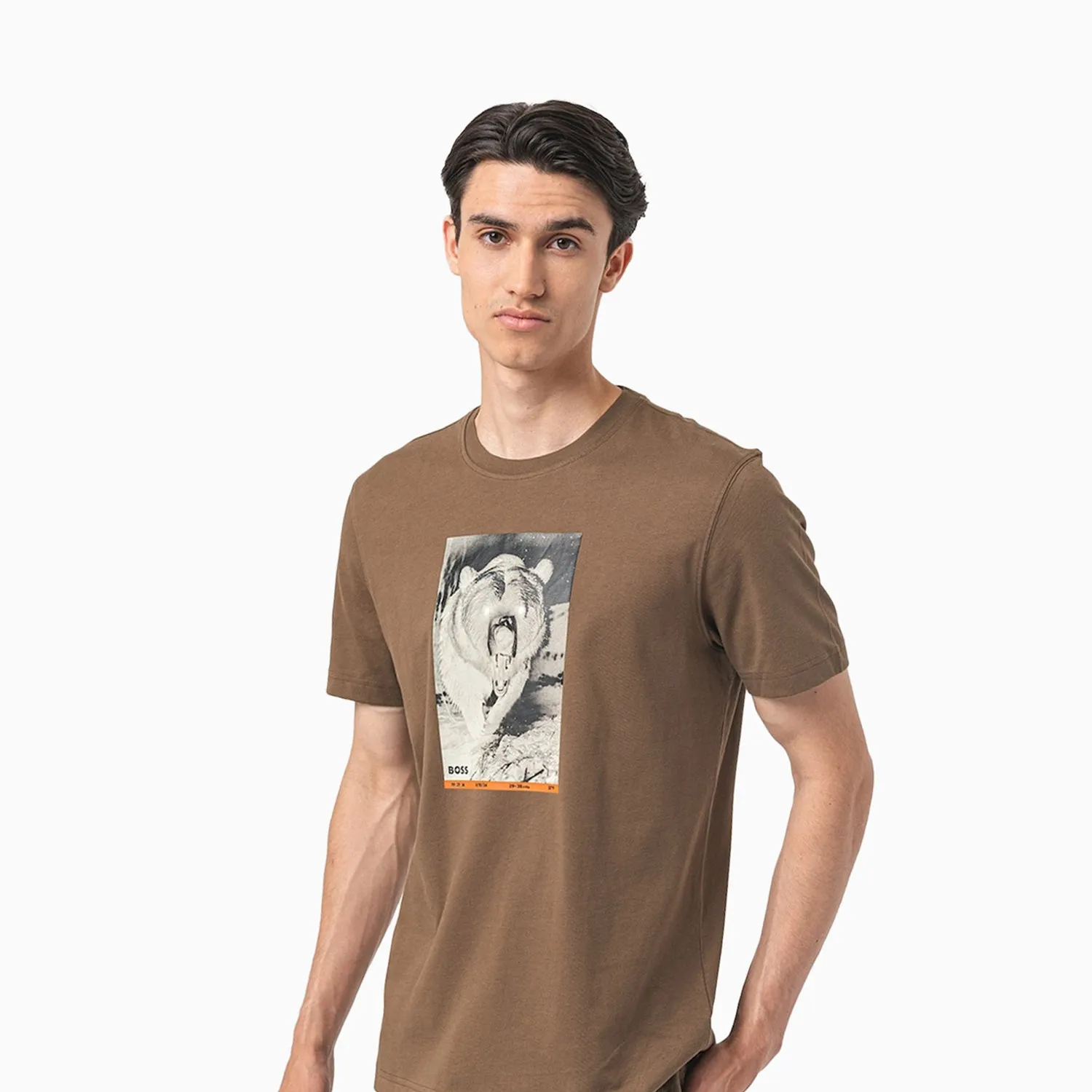 Men's Cotton Jersey Regular Fit T-Shirt With Seasonal Graphic Print