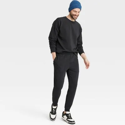 New - All In Motion Men's Pullover Waffle Knit Sweatshirt Athletic Fit Heavyweight