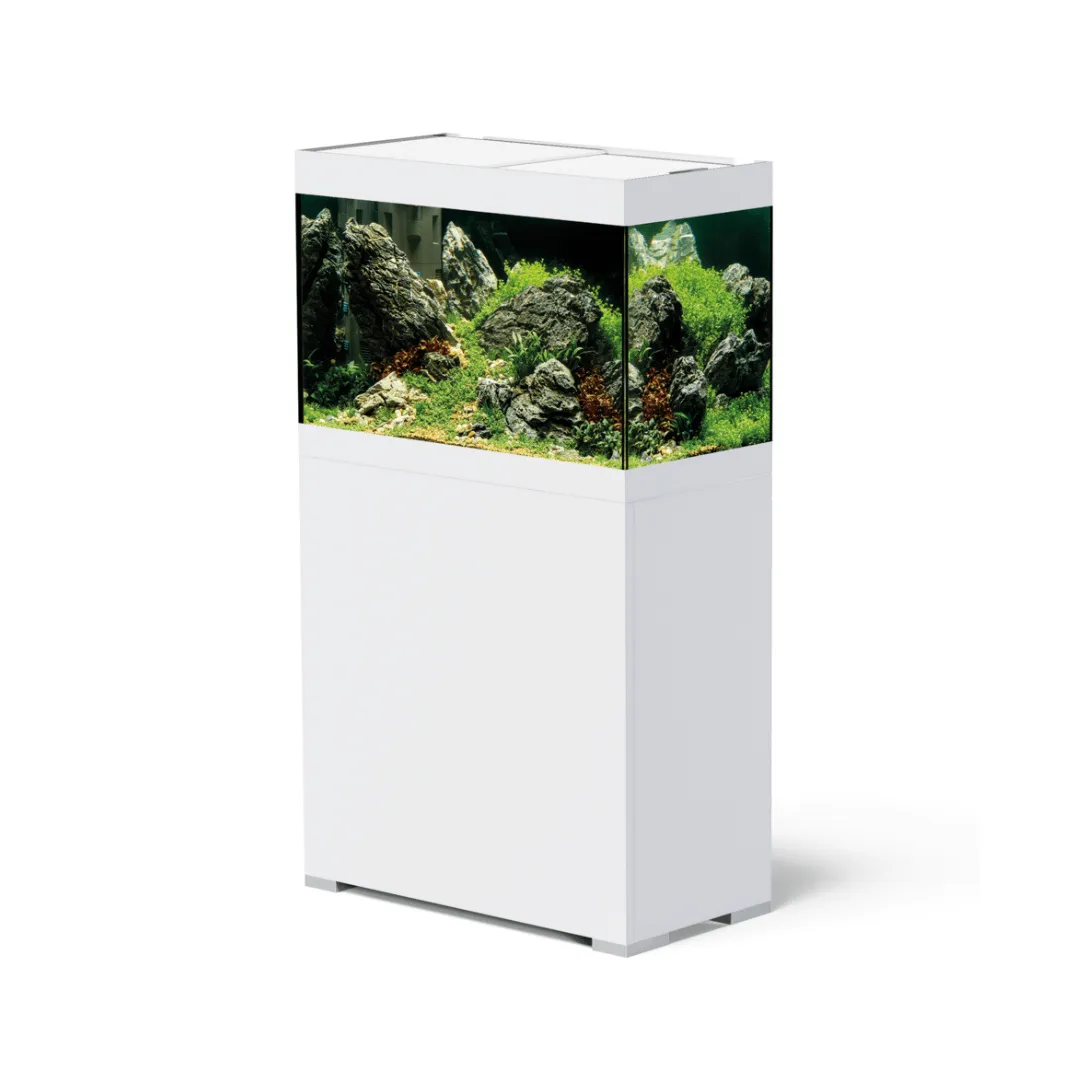 OASE StyleLine 125 Black/White Set (Crystal Tank And Black Cabinet)