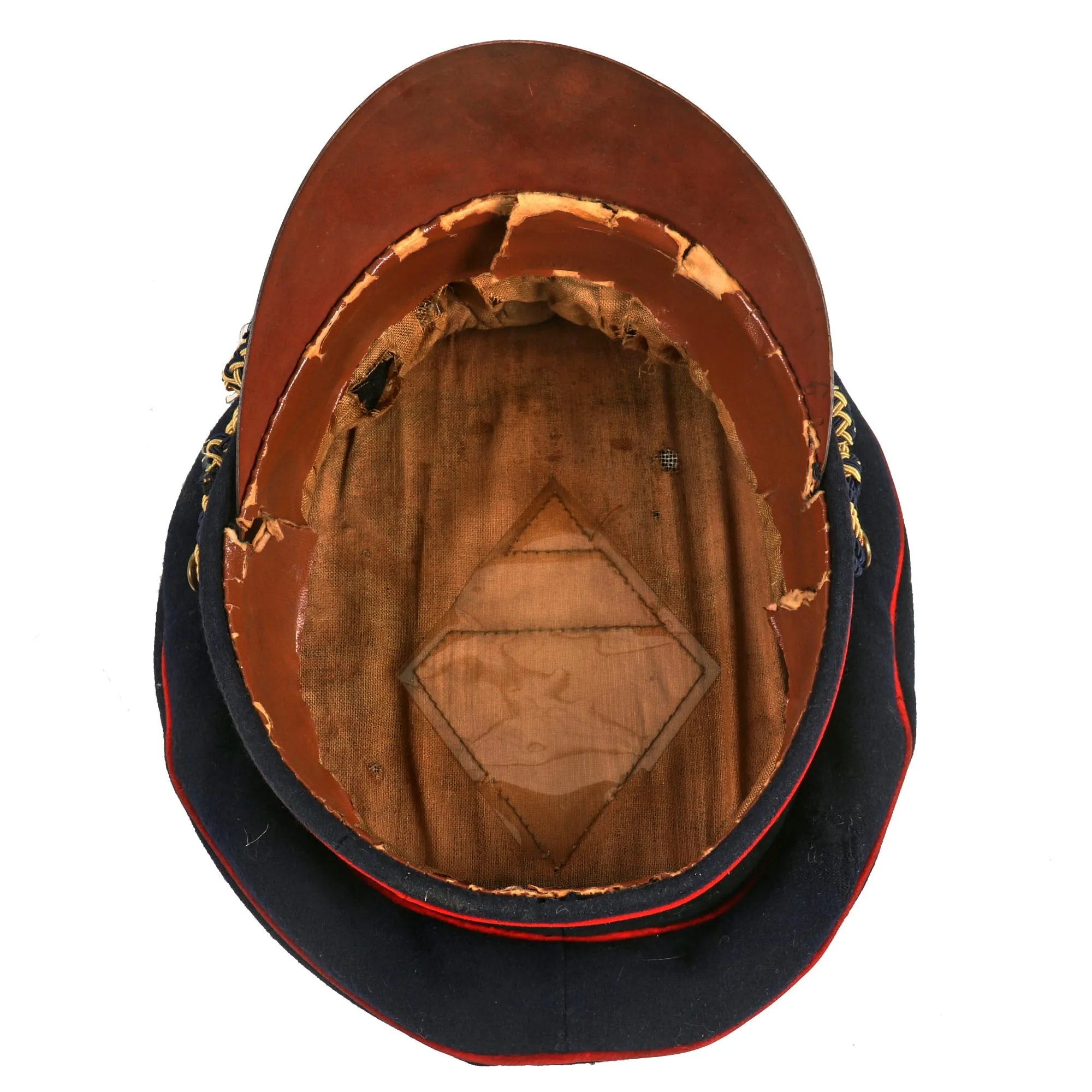 Original German Pre WWII Early Deutsche Reichsbahn Railway Official’s Schirmmütze Visor Cap - Service Used