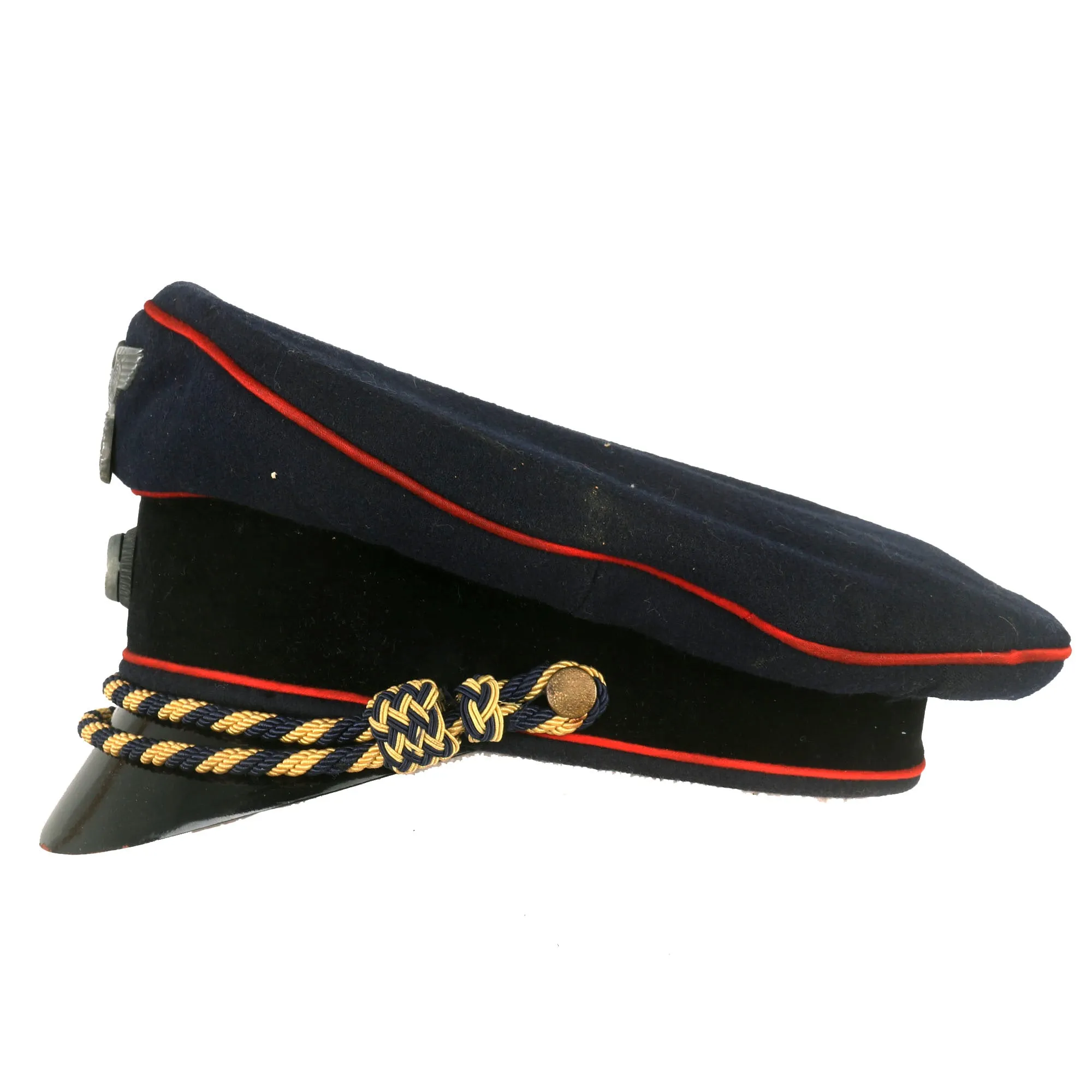 Original German Pre WWII Early Deutsche Reichsbahn Railway Official’s Schirmmütze Visor Cap - Service Used