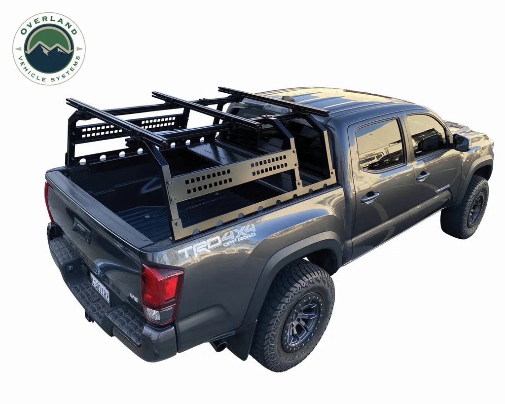Overland Vehicle Systems Discovery Rack -Mid Size Truck Short Bed Application