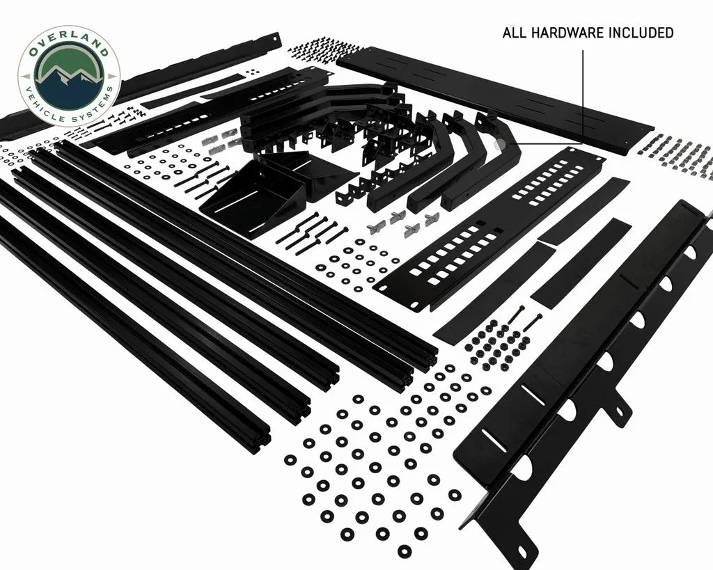 Overland Vehicle Systems Discovery Rack -Mid Size Truck Short Bed Application