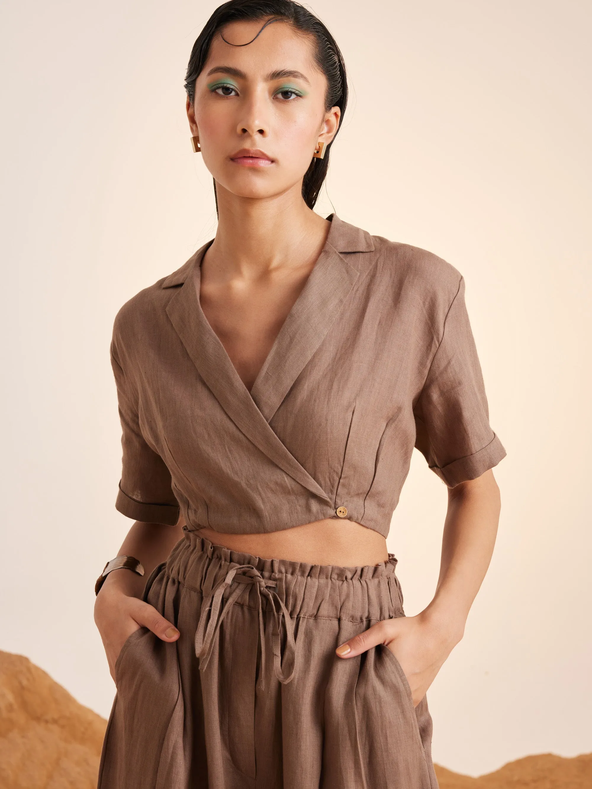 Overlap Crop top