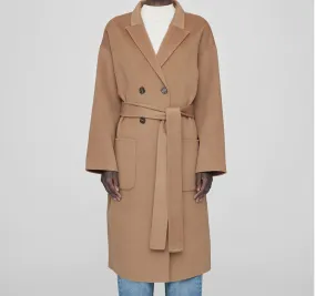 Oversized Cashmere Blend Coat - XS