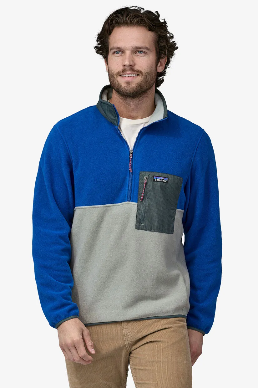 Patagonia Microdini 1/2 Zip PO - Sleet Green