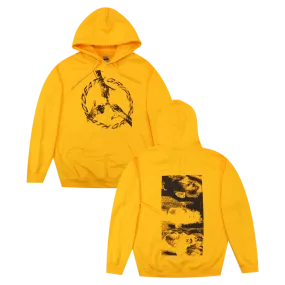 Peace Gold Pullover Hoodie