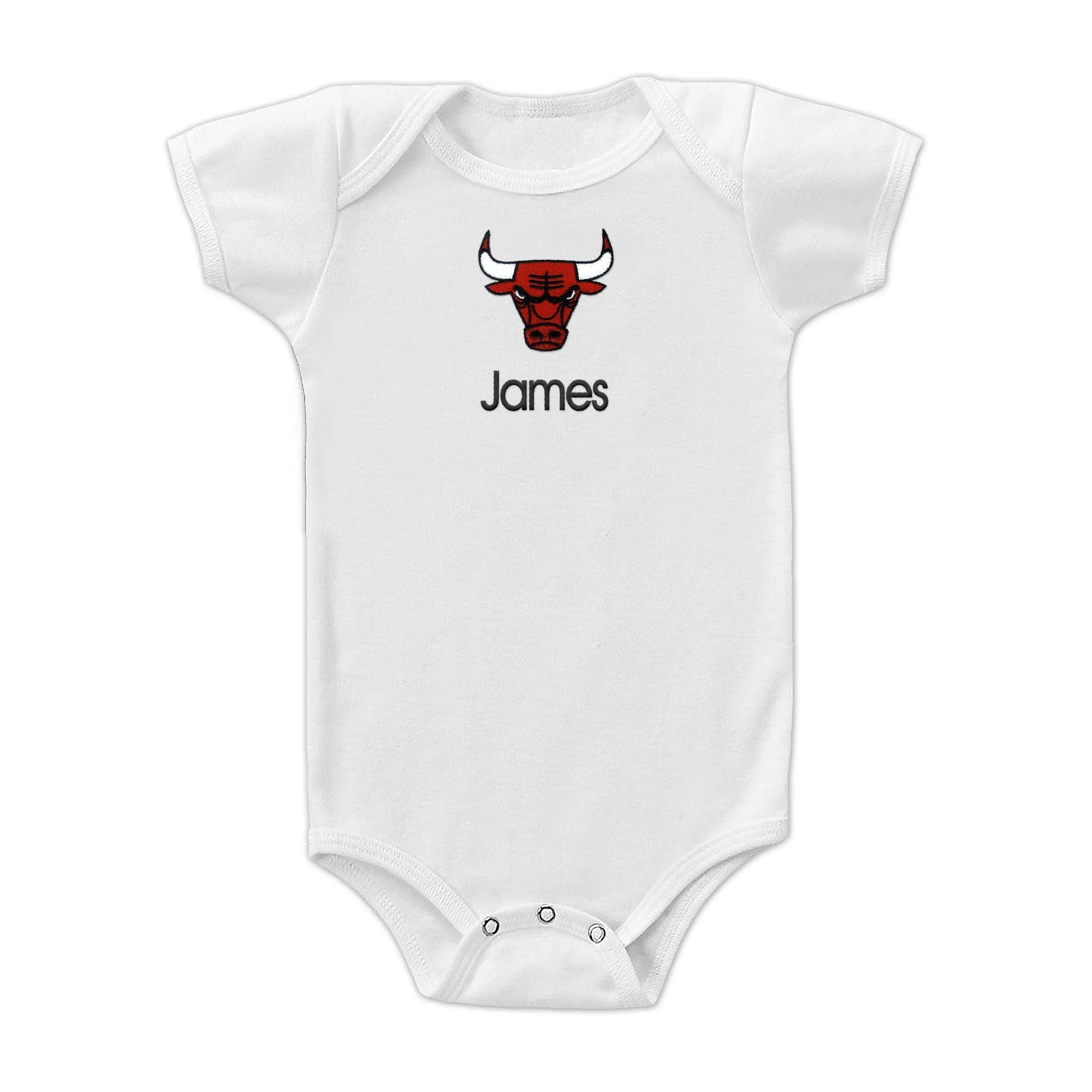 Personalized Chicago Bulls Bodysuit