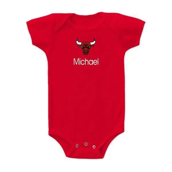 Personalized Chicago Bulls Bodysuit