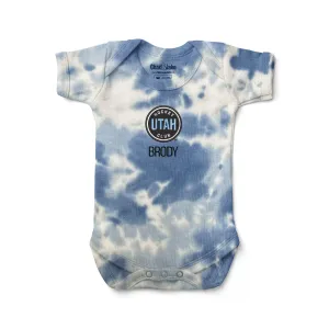Personalized Utah Hockey Club Tie Dye Bodysuit