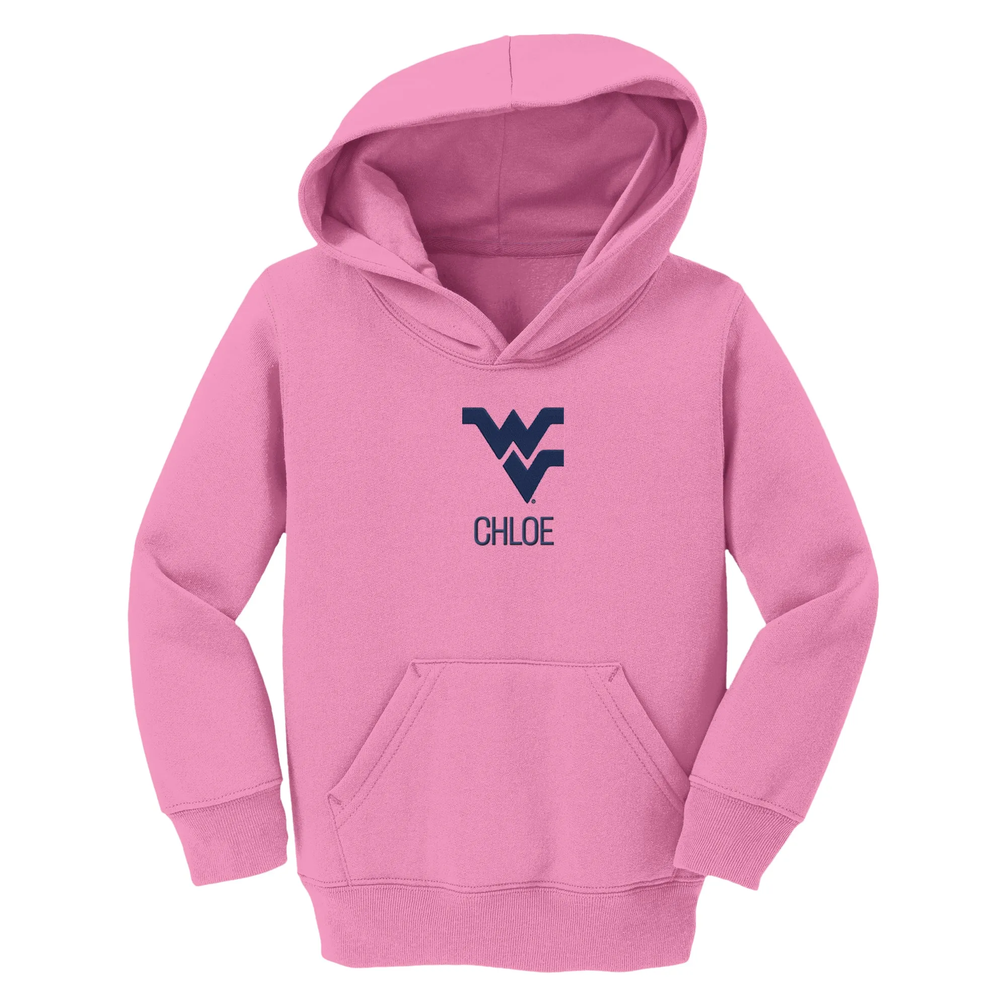 Personalized West Virginia Mountaineers Toddler Pullover Sweatshirt