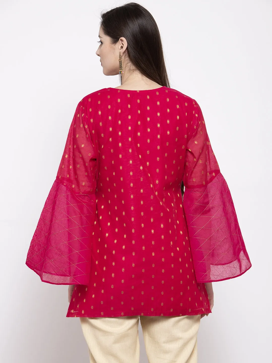 Pink Ethnic Tunic