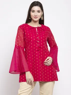 Pink Ethnic Tunic