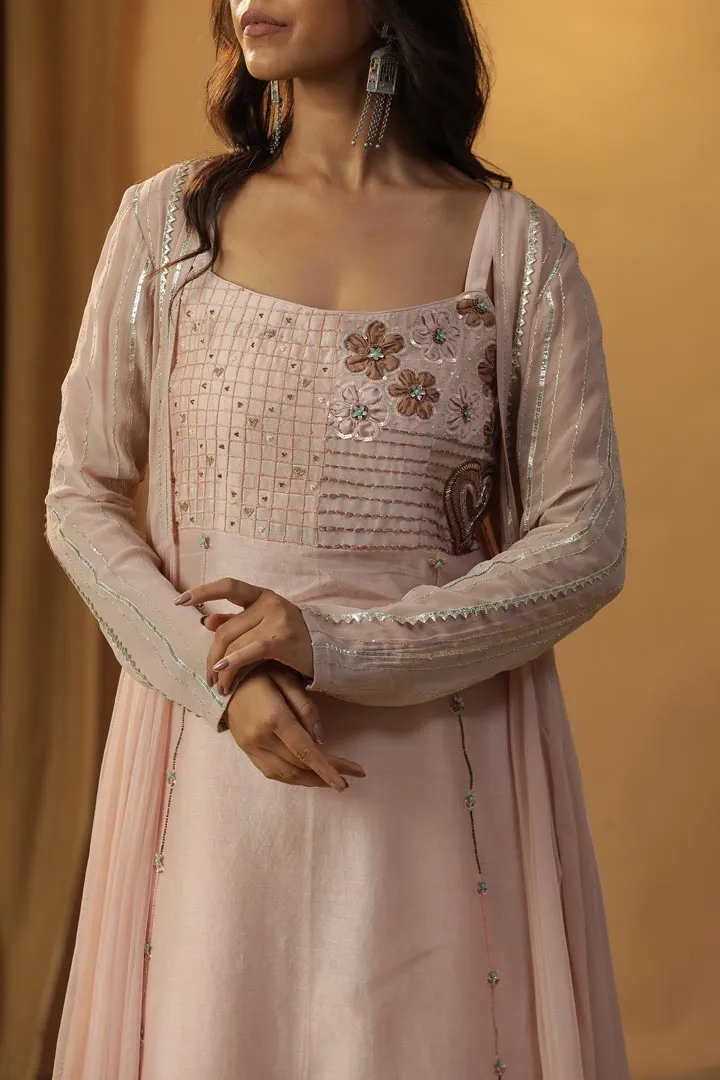 PINK JACKET DRESS