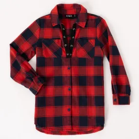 Plaid Tunic