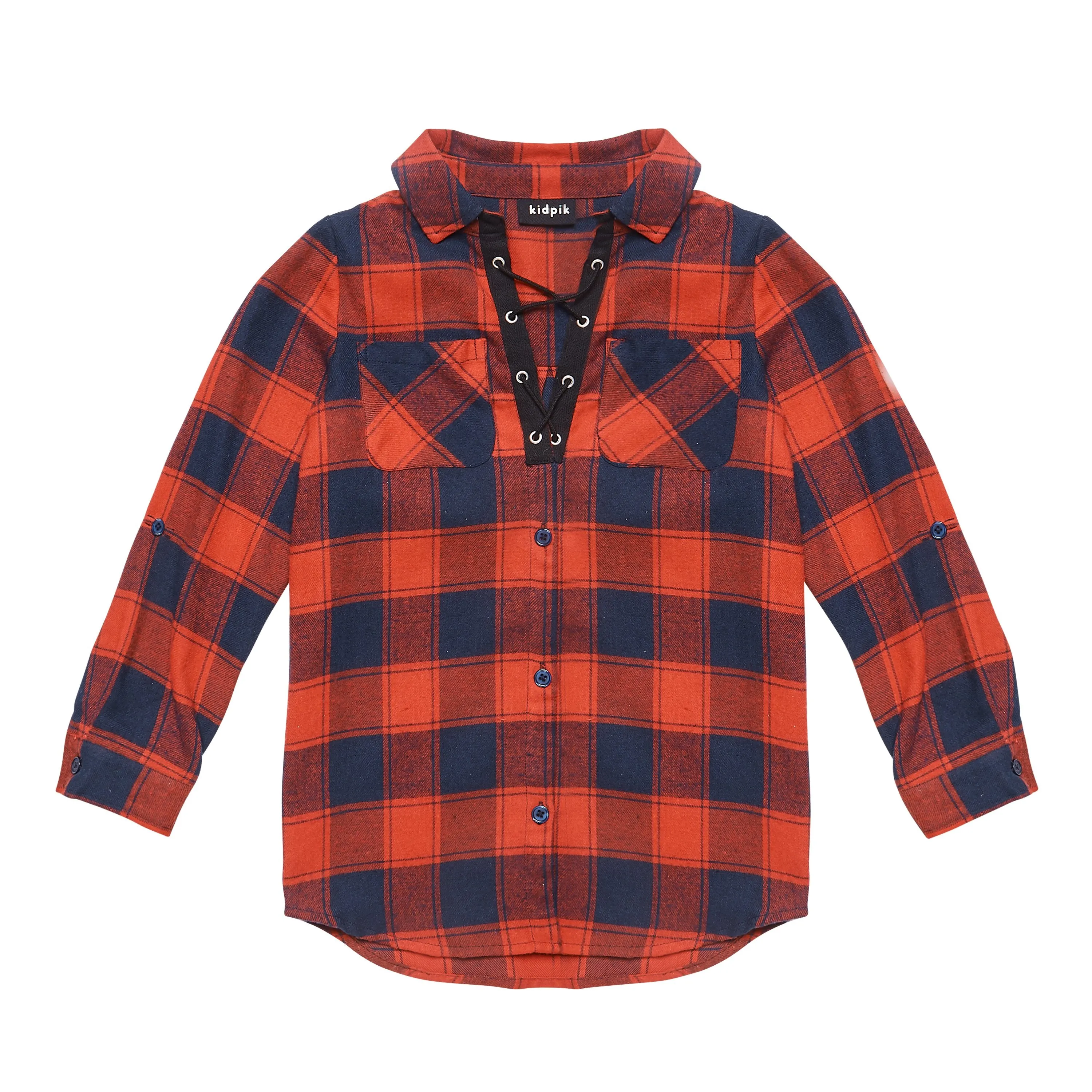 Plaid Tunic