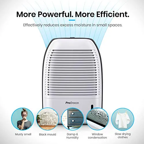 Pro Breeze® 1500ml Premium Dehumidifier for Damp (New)