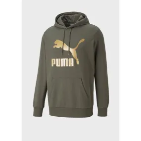 Puma Classics Logo Men Lifestyle Hoody Grape Leaf