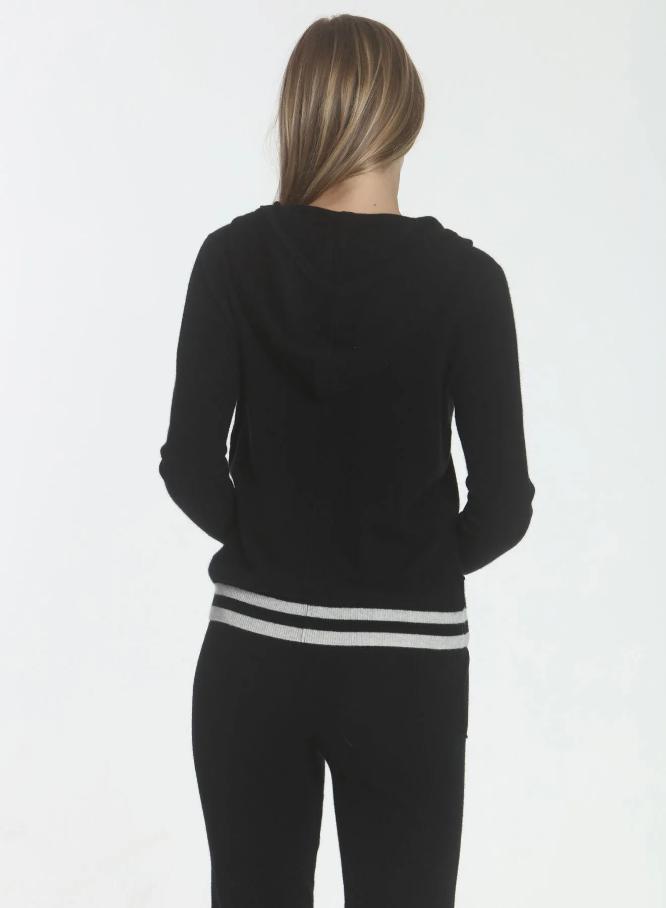 Retro Peace Hoodie - Black