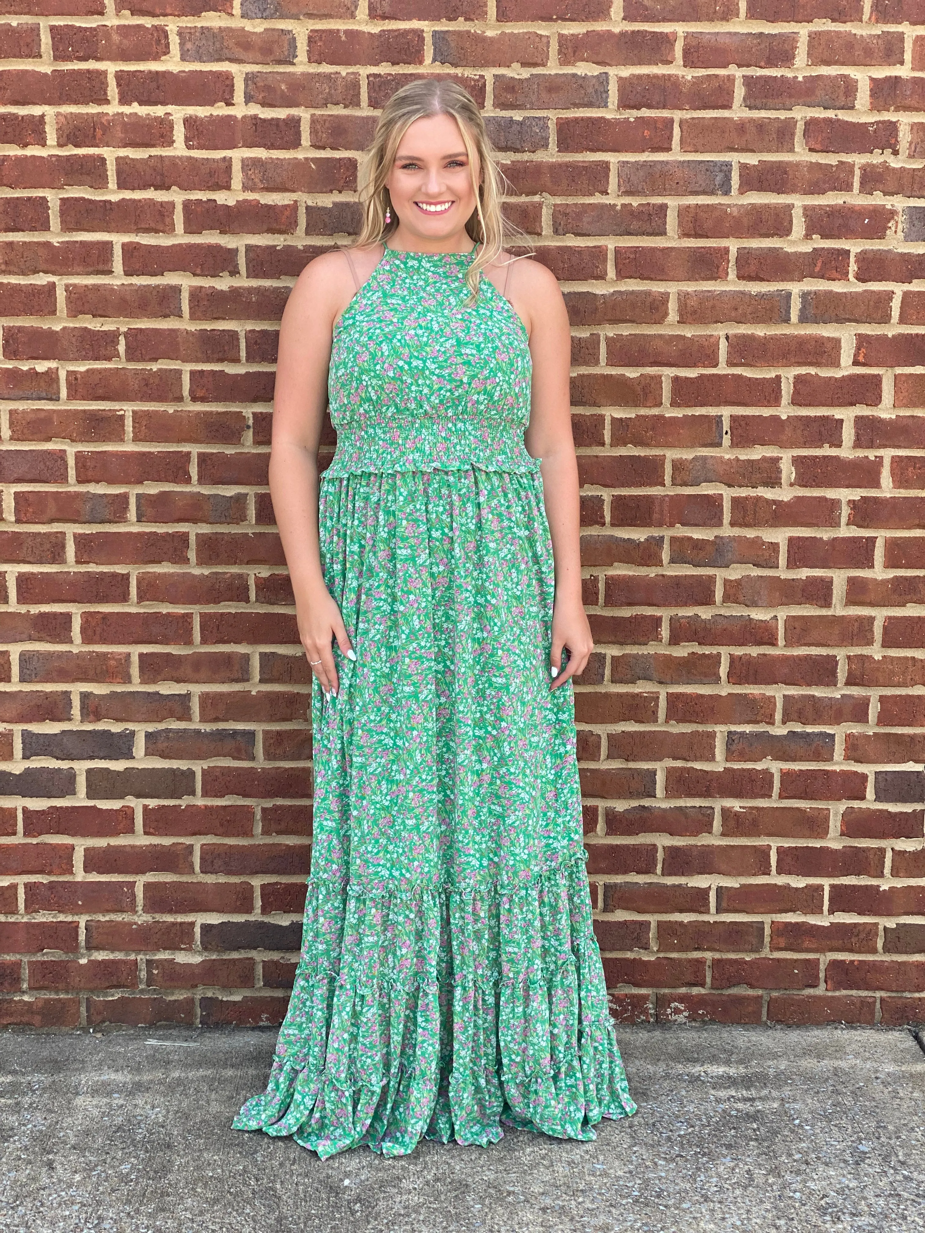 Riviera Strolling Maxi Dress