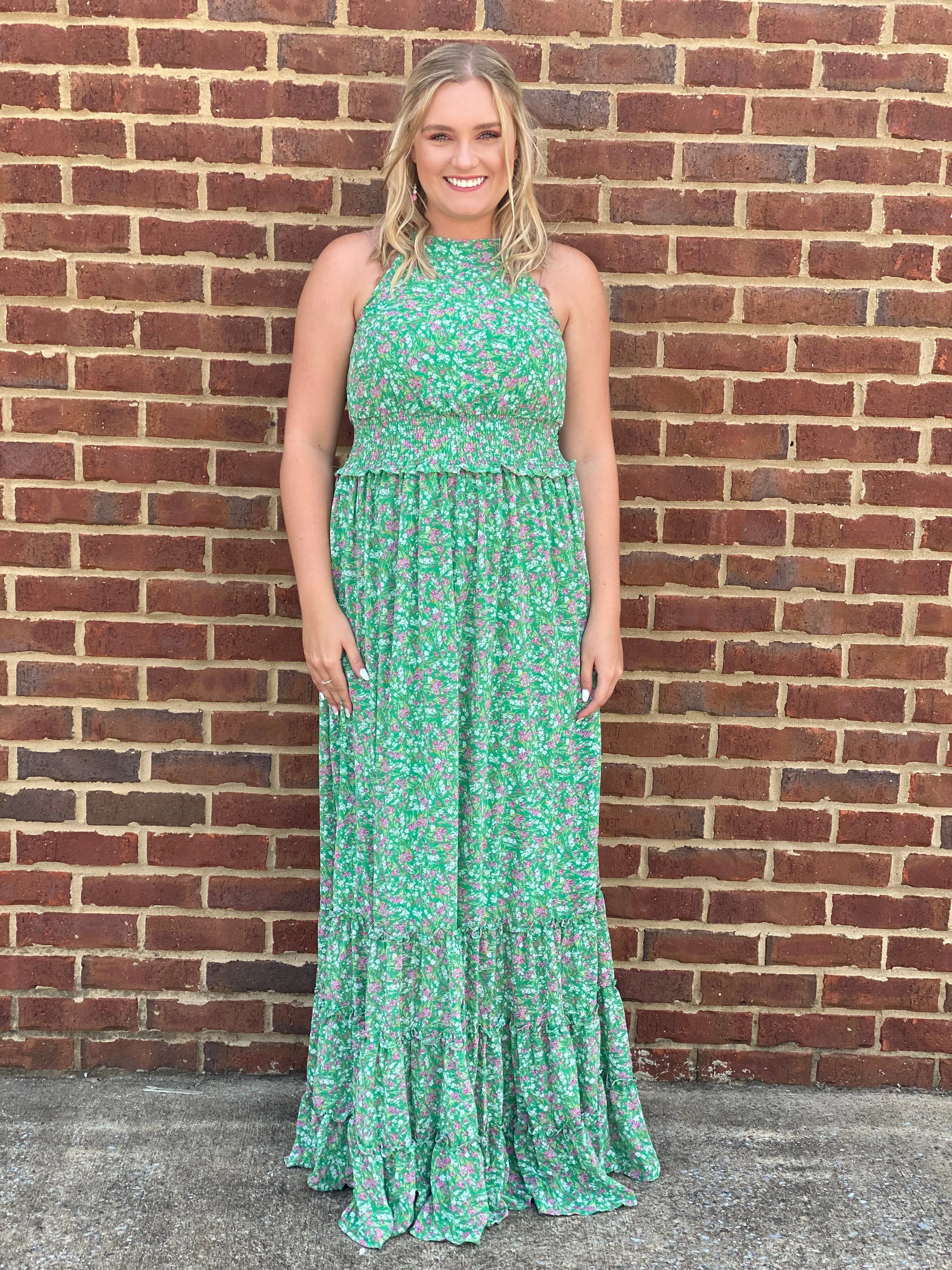 Riviera Strolling Maxi Dress