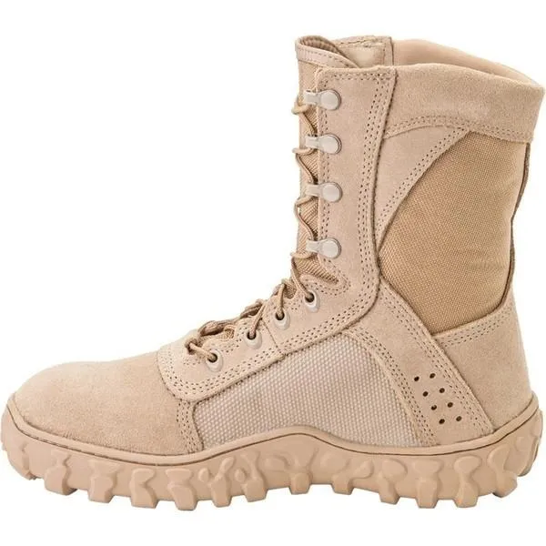 Rocky Men's 8" S2V Vented Military Duty Boot - Desert Tan
