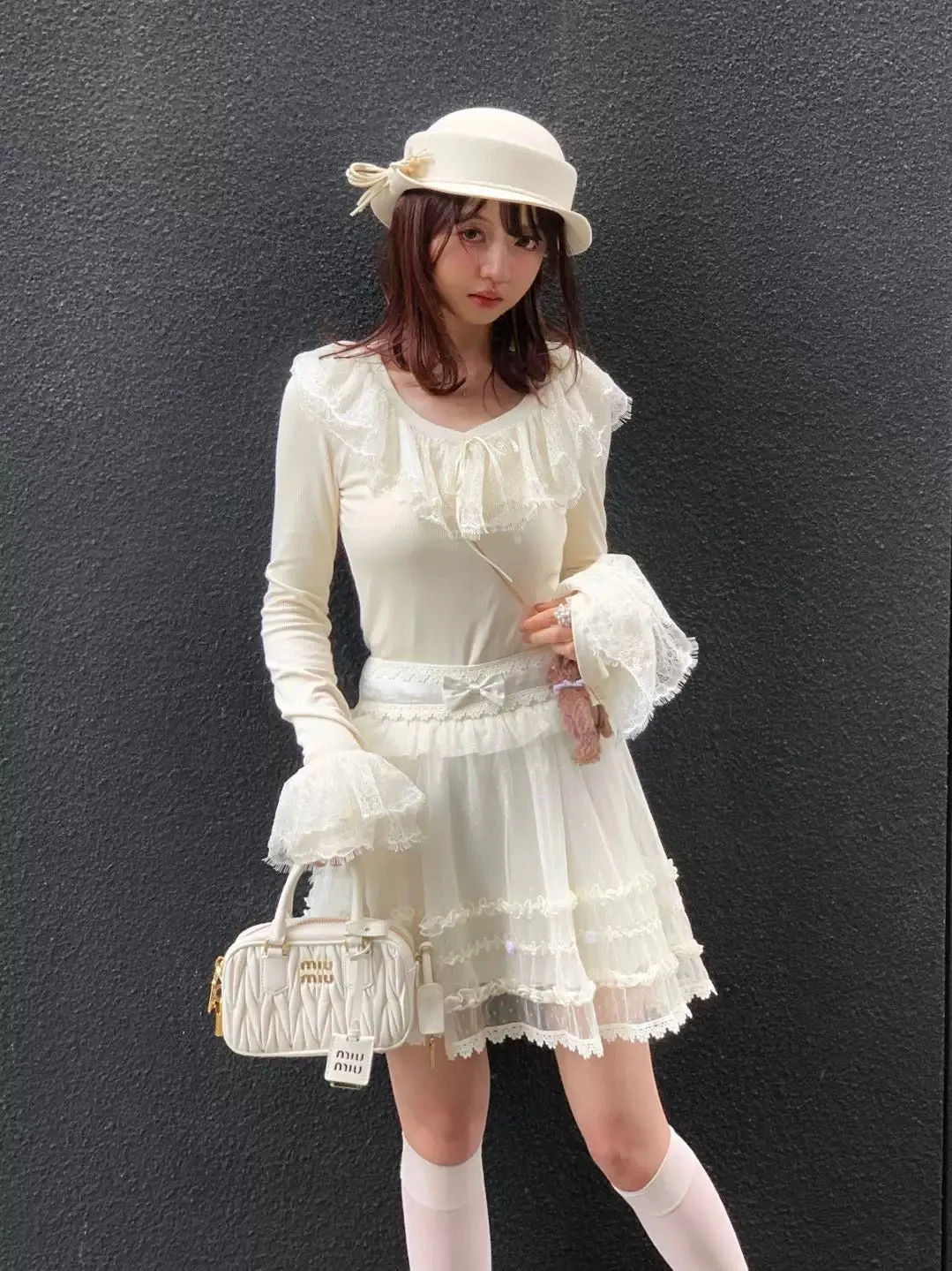 Roma Gyaru Kei Sweet Girls Mini Skirt