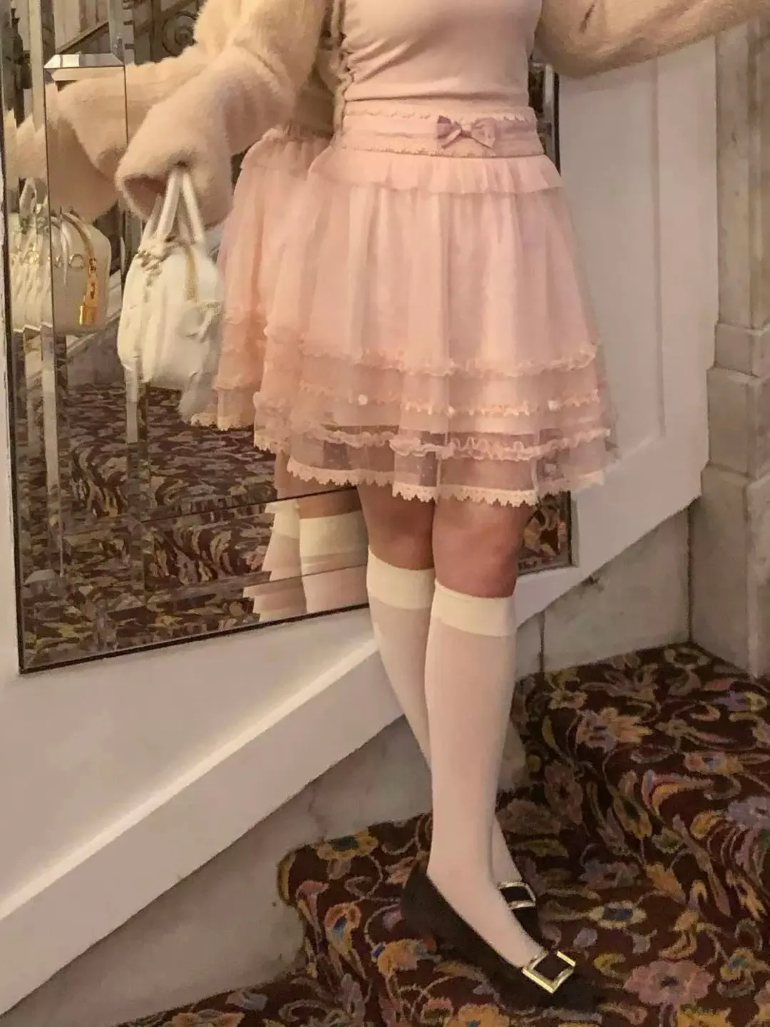 Roma Gyaru Kei Sweet Girls Mini Skirt