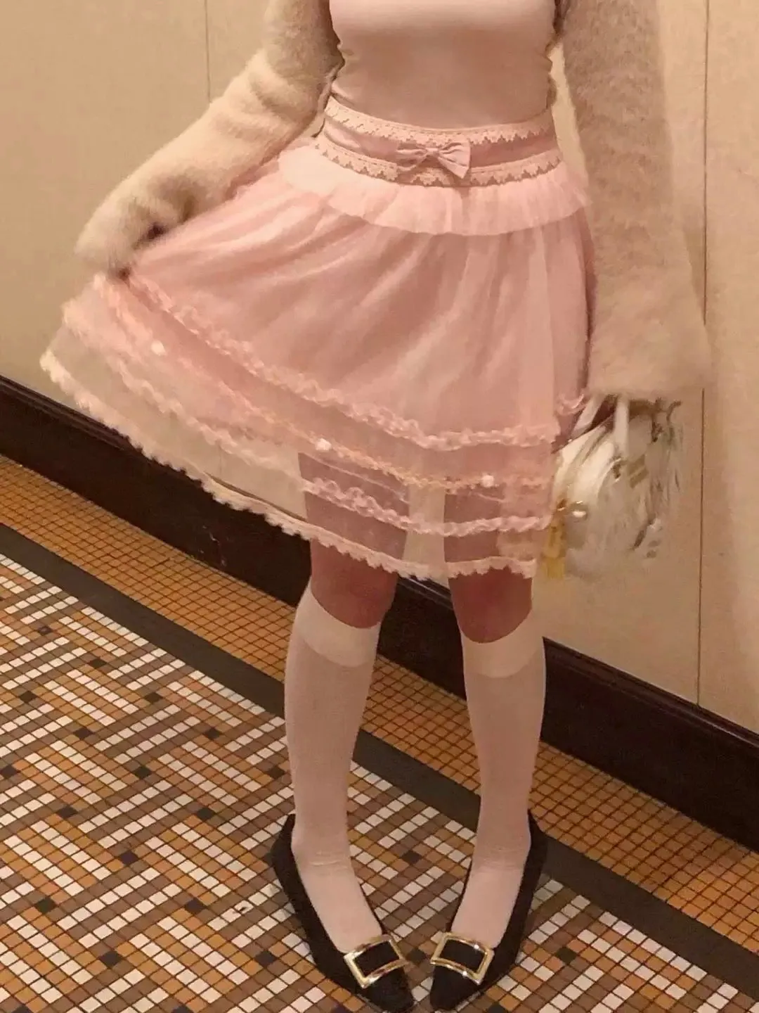 Roma Gyaru Kei Sweet Girls Mini Skirt