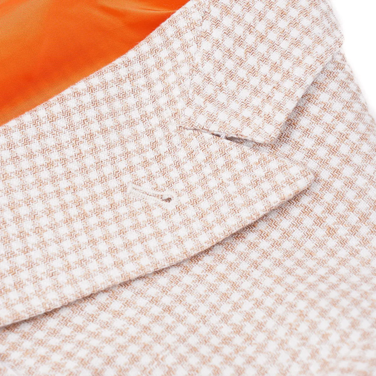 Sartorio Houndstooth Linen-Wool Sport Coat