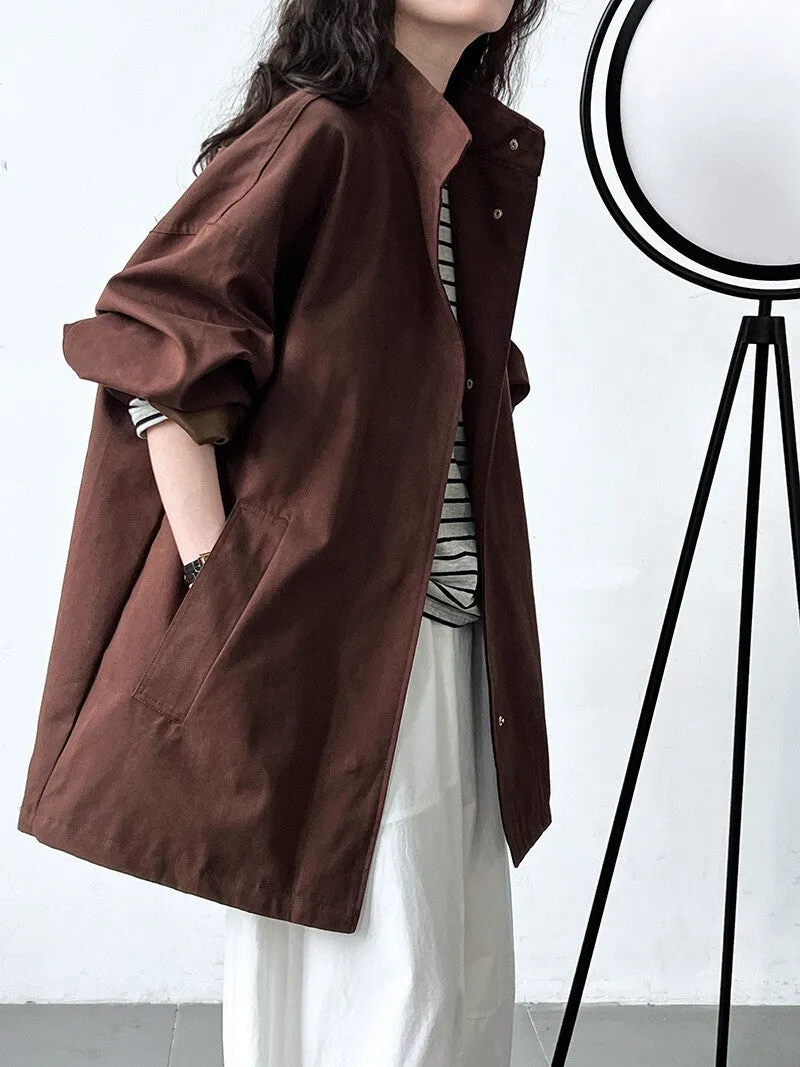shibuya element | Soutien Collar Short Coat