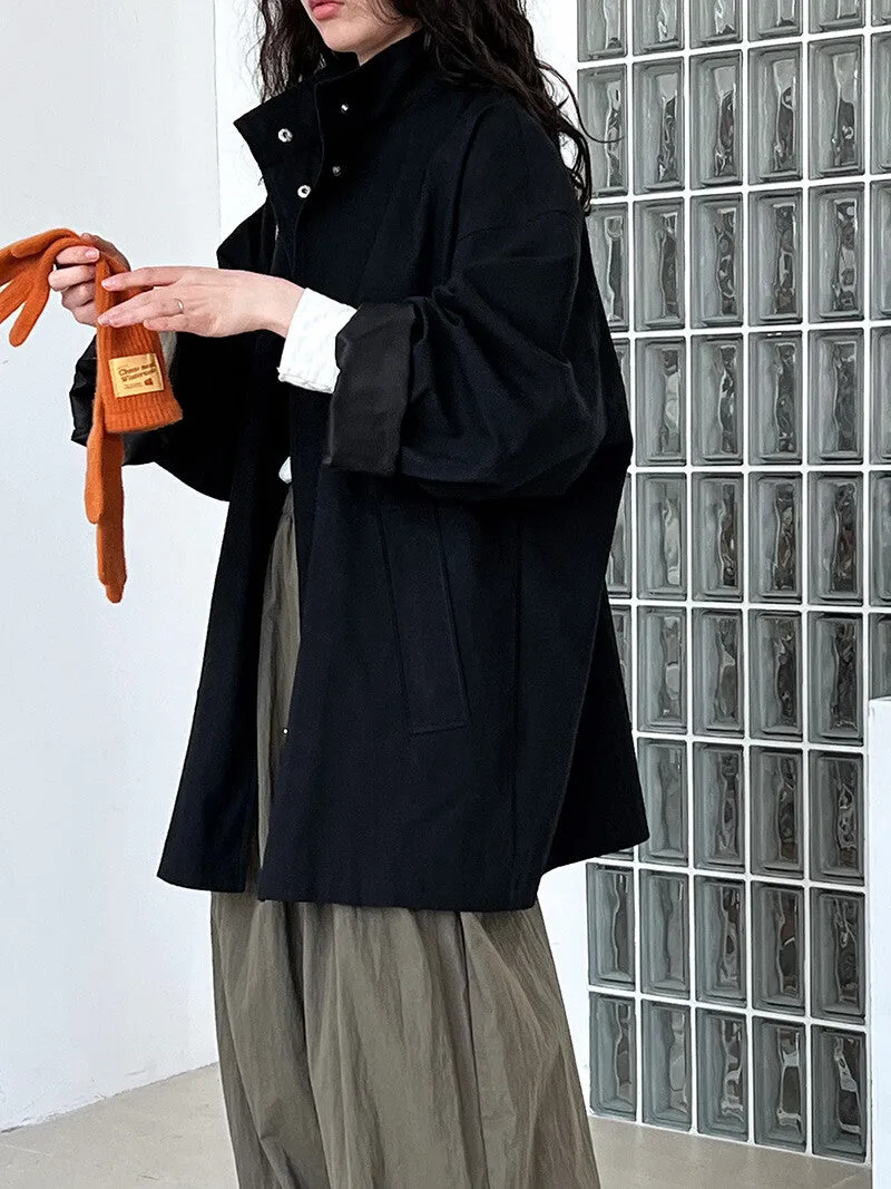 shibuya element | Soutien Collar Short Coat
