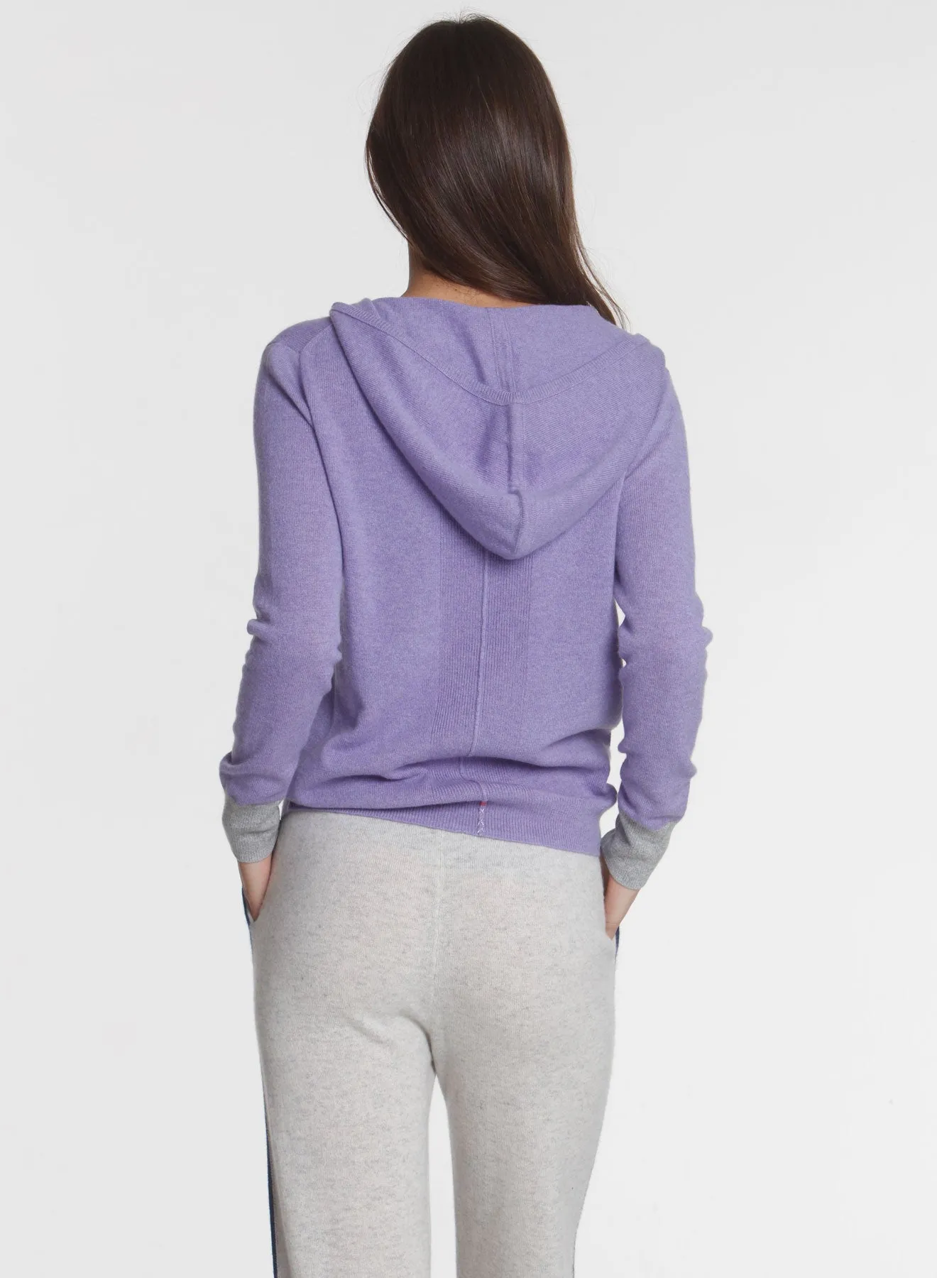 Silver Star Hoodie - Lilac