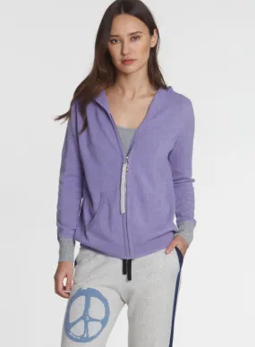 Silver Star Hoodie - Lilac
