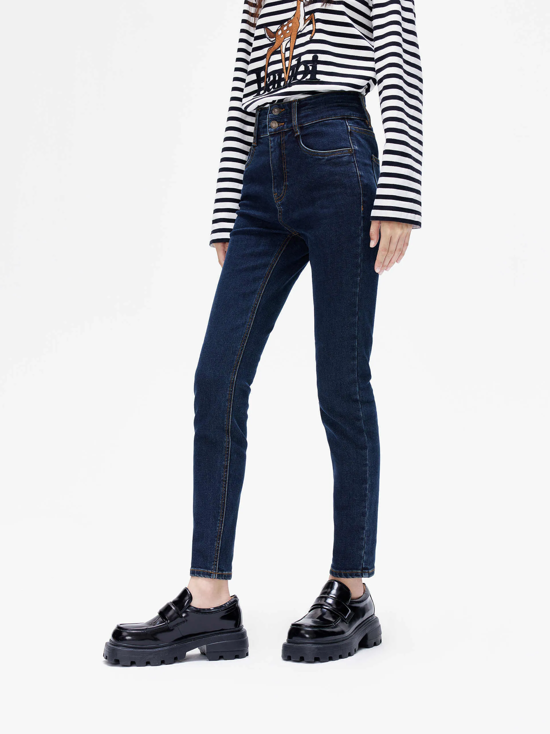 Skinny High Waisted Jeans
