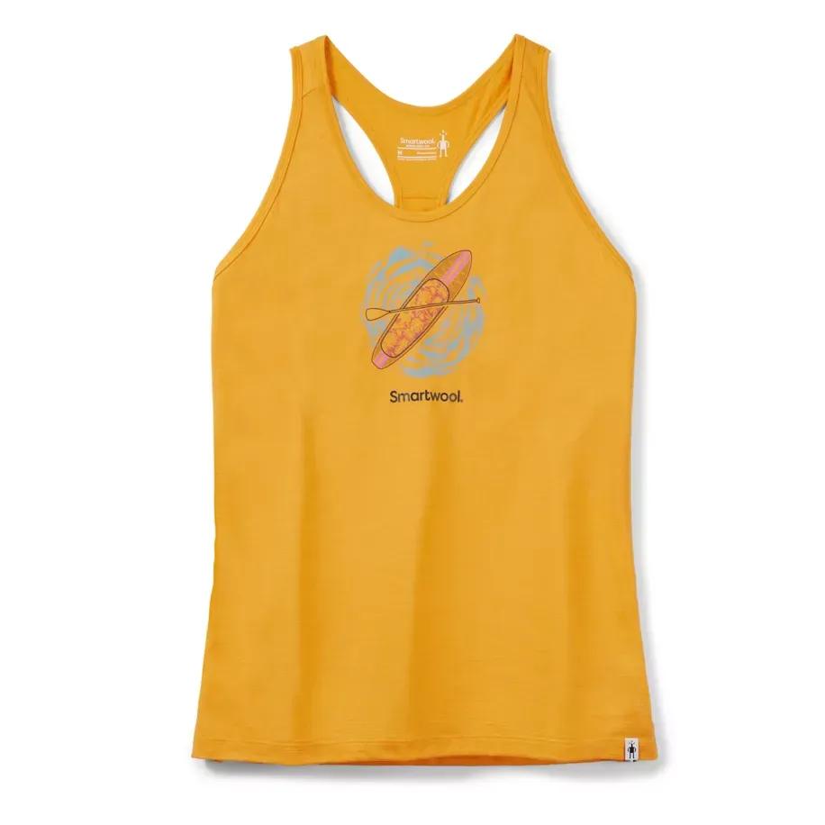 Smartwool W's Merino Sport Paddleboard Adventure Graphic Tank
