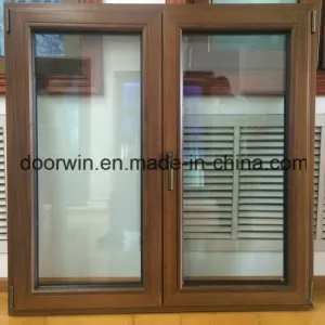 Solid Wood Aluminum Casement Window, Architecturally Inspired and Elegant Style Specialty Aluminum Alloy Window - China Wood Casement Window, Aluminum Casement Window