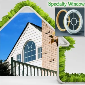 Specialty Aluminum Wood Window for Villa by Chinese Supplier, Specialty Arch Top Window with Aesthetic Divided Light Grille - China Wood Window, Window